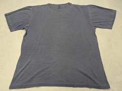 Vintage GAP T Shirt Men M Blue Fade Thrashed Distressed Single Stitch 90s Street