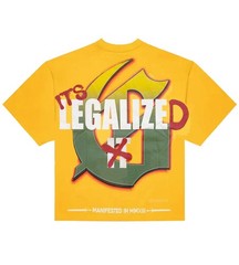 Godspeed “Indoor Gelato” Yellow T-Shirt SIZE L
