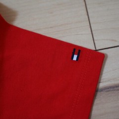 Tommy Hilfiger modern varsity logo cotton t-shirt New York embroidery LOGO