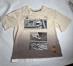 Star Wars Concept Series Process Plate 10 T-Shirt Dip Dye Graphic Men’s Medium