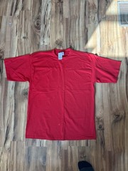 Vintage Pluma Heavyweight Cotton T Shirt USA Made Blank XL 90s Deadstock