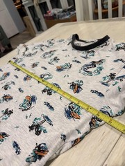 Free Planet Shirt Mens XL Surfer Graphic All Over Print Organic Cotton Beach