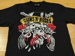 Guns N’ Roses Vintage Shirt The Roxx Size L Rock Music Cotton Jersey