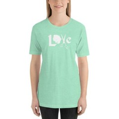 STYLIST LOVE SHORT-SLEEVE UNISEX T-SHIRT – 100% Combed & Ring-spun Cotton Great