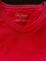 Mens Thermal Long Sleeve Shirts Premium V-Neck M-XL Galaxy by Harvic New
