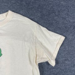 VTG Huf T Shirt Mens Small S Beige Magic Dragon Skater Skateboarding Streetwear