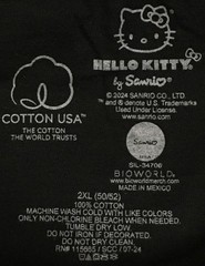 Sanrio T shirt Unisex Size 2XL Black w Pink Hello Kitty Tokyo Special 01 New