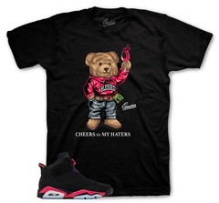 Shirts To Match Jordan 6 Infrared Salesman Sneakers | Cheers Bear Sneaker Tees
