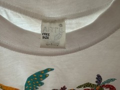 Vintage All-Cotton Tee Shirt Malaysian Batik Men’s 42 NWOT