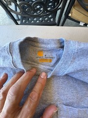 Carhartt Men’s Relaxed Fit Sleeveless Pocket T-Shirt Heather Gray