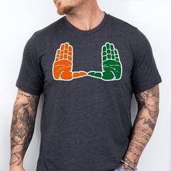 It’s all about the U | Miami Football Soft Ring Spun Pre-Shrunk Cotton T-Shirt