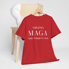 Virginia MAGA T shirt, Anti Abigail Spanberger, Conservative T