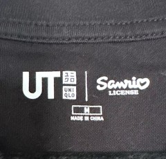 Uniqlo UT Sanrio My Melody Women’s Graphic Print Crew Neck T-Shirt Black M