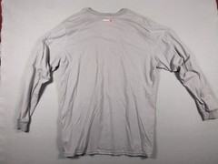 Lot 4 Ariat Work FR Flame Resistant Crew Shirt Mens L Gray Tan CAT 2 NFPA 2112