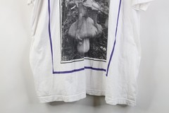 Online Ceramics Mens 2XL XXL Distressed Toad Violin Mushroom T-Shirt White USA