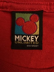 Mickey & Minnie Mouse & Friends In Convertible – “Florida” – Red – 29.5” x 21”