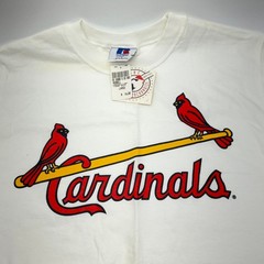 Vintage 1990s St. Louis Cardinals T-Shirt Men’s Large Russell Athletic NWT