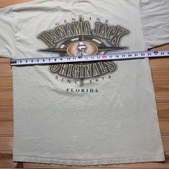 Vintage 90s Panama Jack Originals Florida Surf Skate Beach Graphic T-Shirt – XL