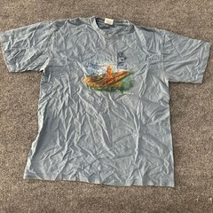 Carnival T-Shirt Mens Size XXXL Blue Livorno Italy Cruise Graphic Short Sleeve