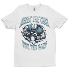 Custom T-Shirt break the limit Dtf Print On Next Level T-Shirt unisexSoft Cotton