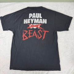 WWE Brock Lesnar Eat Sleep Break The Streak Paul Heyman Shirt Black Medium 2014