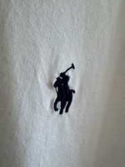 Polo Ralph Lauren White Embroidered Pony Logo Crew Neck Short Sleeve T-Shirt M