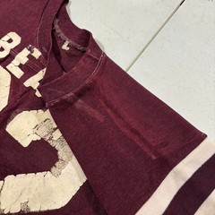 True Vintage 1940s 50s Durene Short Sleeve Faded and Distressed Number 32 Shirt