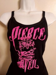 Pierce the Veil misadventures tank top pierce the veil Crop Top Ptv Shirt Collid
