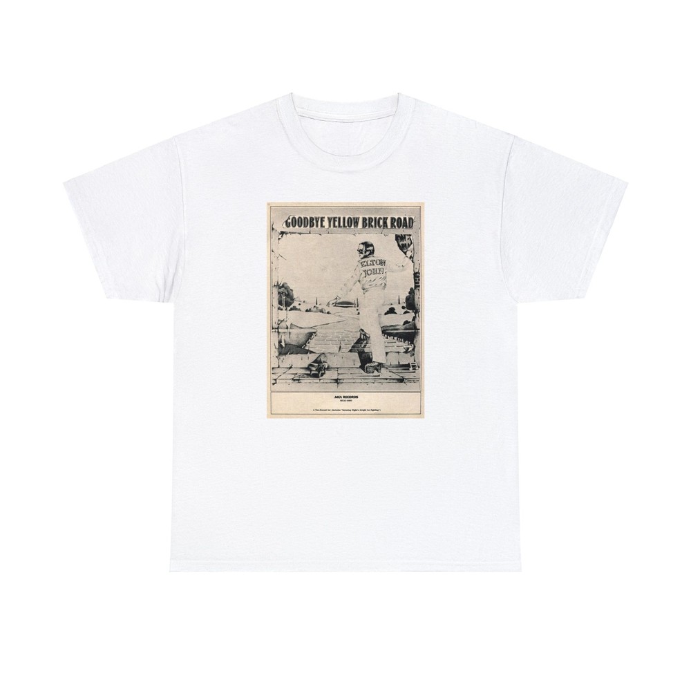 Goodbye Yellow Brick Road Elton_John Unisex Heavy Cotton T-Shirt