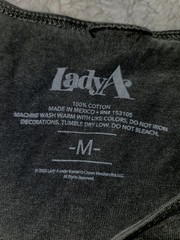 Lady A Tank Top Request Line Tour Merch Overstock Adult Medium Screen Print