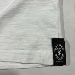 Todd Snyder New York Homespun Jersey Mens XL T Shirt White Pocket Short Sleeve
