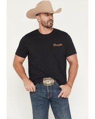 Wrangler Men’s Men'S Cowboy Jim Watercolor Short Sleeve Graphic T-Shirt –