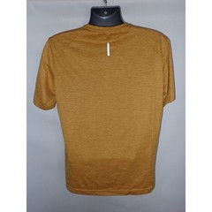 REI Co-op Men’s Sahara T-Shirt Mustard Yellow Short Sleeve Medium Wicking Hike