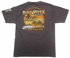 DAYTONA 200 WEEK vintage MOTORCYCLE RACE t shirt BIKE WEEK SPEEDWAY 2013 Medium