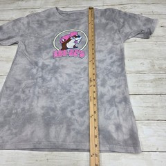 Buc-ee’s T-Shirt Medium Grey In My Buc-ee’s Era Tie-Dye Graphic Short Sleeve