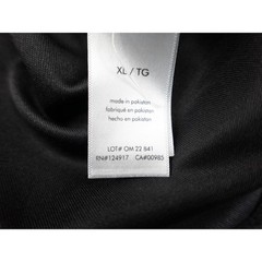 Onia Crewneck Active T-Shirt Mens XL Black OM Solid Short Sleeve Synthetic