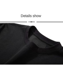 Men Embroidery Dragon T Shirt Hip Hop Streetwear Cotton Short Sleeve Tee