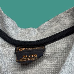 Ariat Henley Shirt XL Mens Gray Waffle Knit Western Ranch Casual Workwear