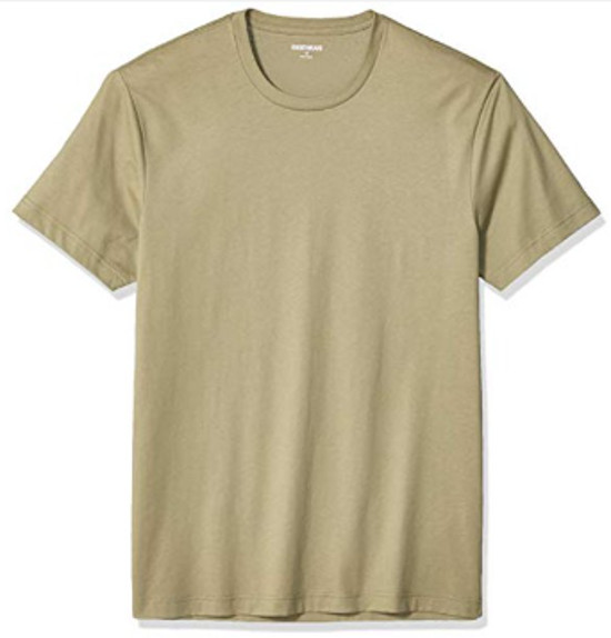 NEW Goodthreads Men’s Slim-Fit Cotton Crewneck T-Shirt Size XL
