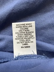 Daniel Cremieux Men’s Short Sleeve T-Shirt Pima Cotton Slim Fit Blue Size L