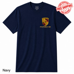Porsche Motorsport Racing Shirt Performance Car Logo Graphic Tee Size S-5XL