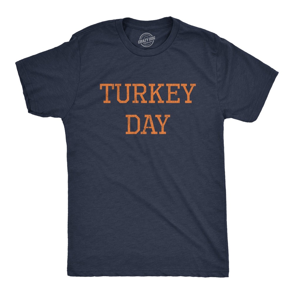 Mens Turkey Day T Shirt Funny Graphic Novelty Thanksgiving Dinner Graphic Tee