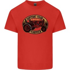 Farming Support Your Local Farmer Mens Light Cotton T-Shirt