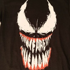 MARVEL VENOM Shirt Mens Extra Large XL Black MCU Comics WE ARE VENOM NWT