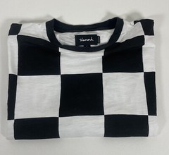 Diamond Supply Co. Black & White Checkered Long Sleeve Shirt – Men’s Large