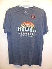 Rip Curl Men’s S/S T-Shirt RAINBOW VIBES – NAVY – Medium – NWT – LAST ONE