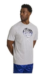 AND1 Men’s Graphic Gray Short Sleeve T-Shirt Size L NEW Free Shipping