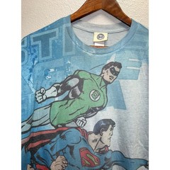 DC Comics Shirt Superhero Justice League Polyester Tee VTG 2009 Medium