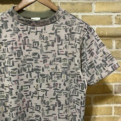Vintage 80’s H&H Beach Surf Printed T Shirt Size Medium