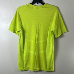 Nike Miler Yellow Dri-Fit Tee Shirt short sleeve graphic logo men’s XL